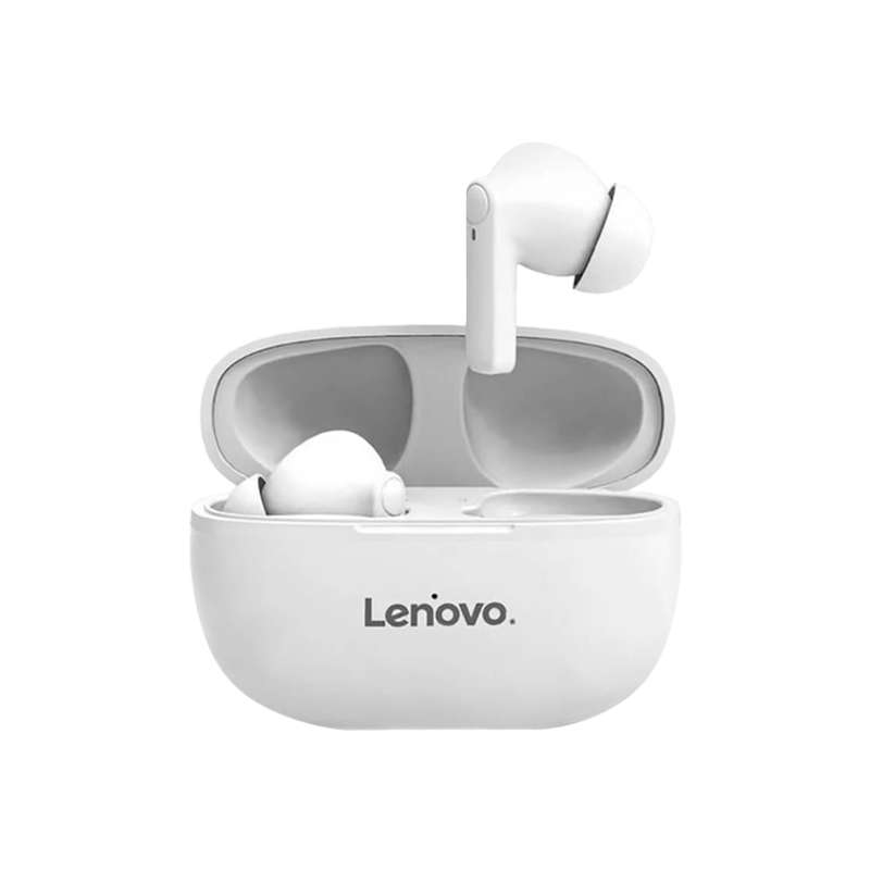 Наушники внутриканальные Lenovo HT05 bluetooth 5.0 с микр. белый