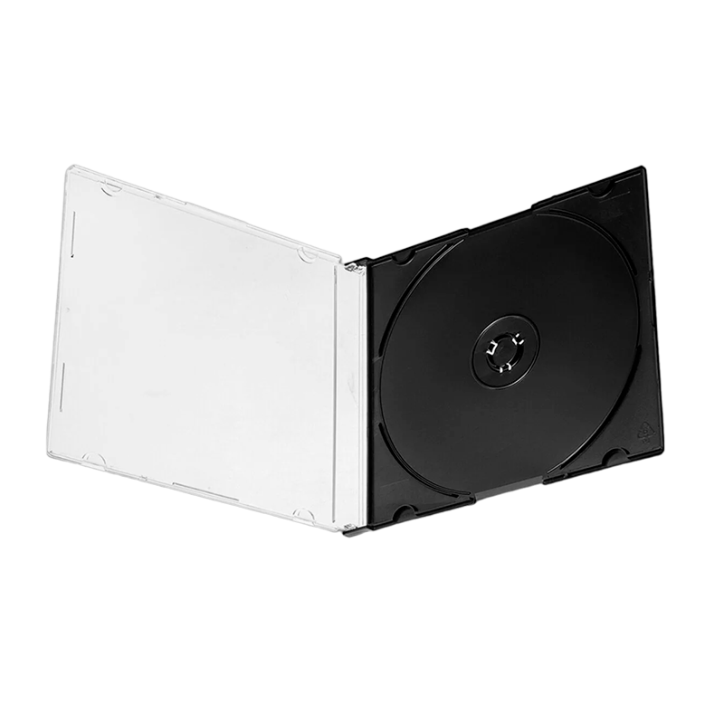 Футляр для CD (1) /slim/(чёрный трей)&nbsp;&nbsp;(200)