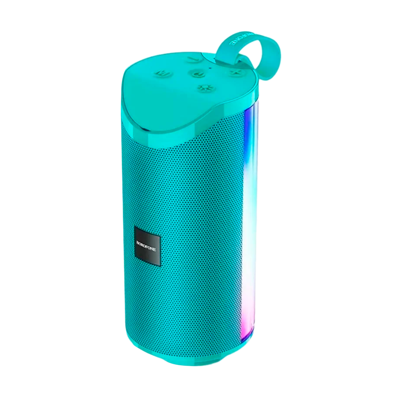 Портативная колонка Borofone BR5 bluetooth 5.0 microSD зеленый (1/40)