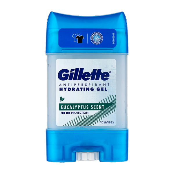 Дезодорант мужской Gillette Eucalyptus Scent гелевый 70мл (1/6)