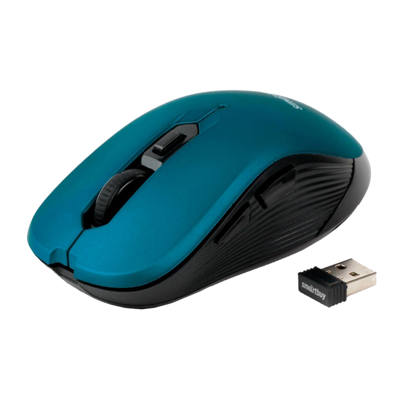 Мышь беспроводная Smartbuy 200AG классическая USB синий (1/40)