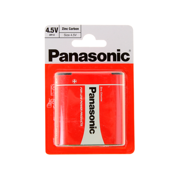 Батарейка Panasonic Zinc Carbon 3R12 BL1 4.5V (1/12/48)