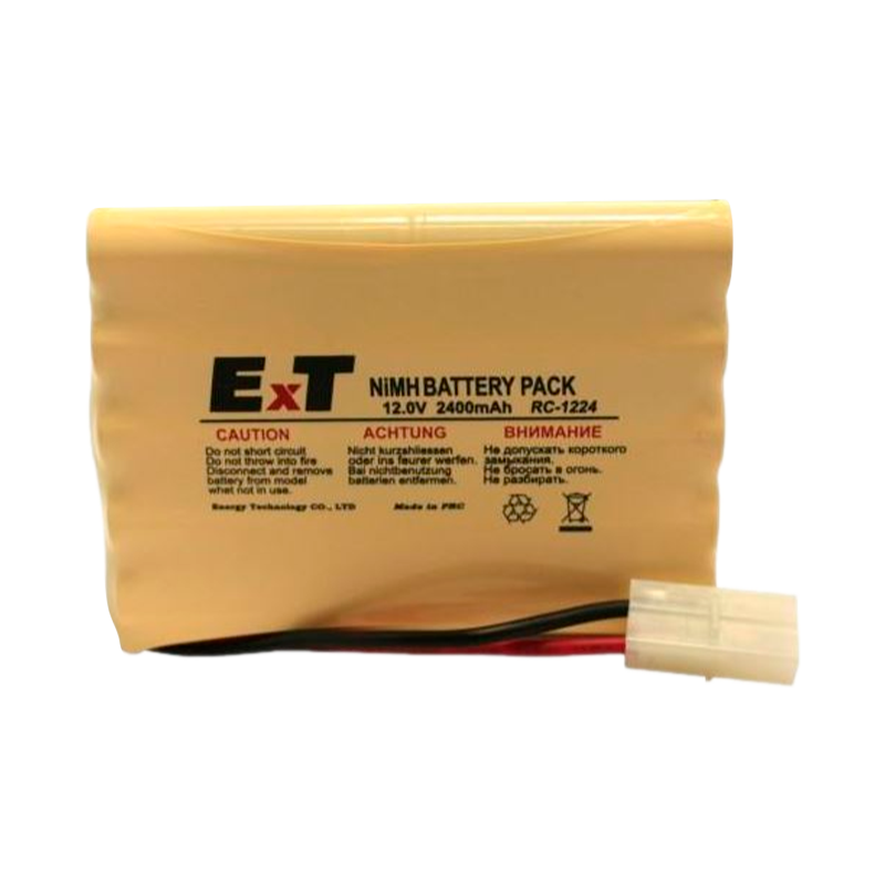 Аккумулятор ET RC-1224TB BL1 тамия большая, 12V, 2400mAh, Ni-Mh (1/50)