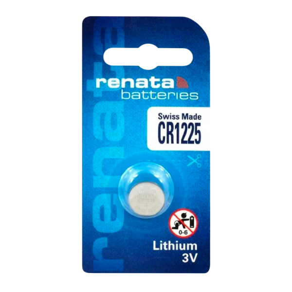 Батарейка Renata CR1225 BL1 Lithium 3V (10/300/2400)