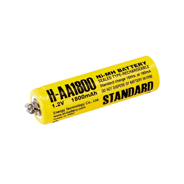 Аккумулятор ET для Moser AA-1800mAh 1.2V P/N: 1565-7830 (ET), 1800мАч (1/600)