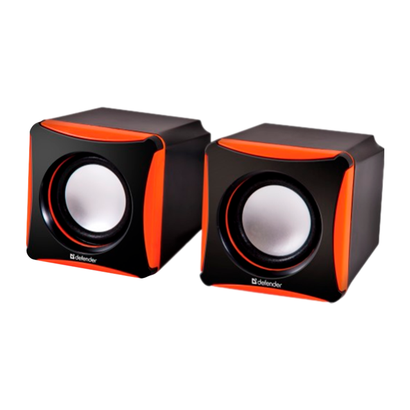 Колонки 2.0 Defender SPK-480 4W USB оранжевый (1/50)