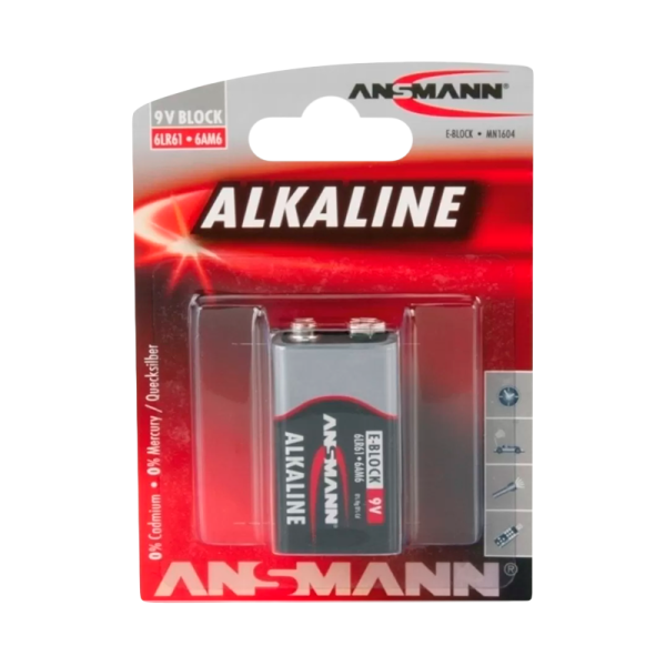 Батарейка ANSMANN RED  6LR61  BL1