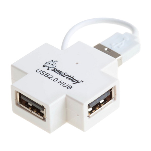 USB-Хаб Smartbuy 6900 4USB белый