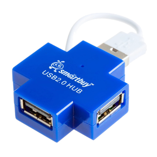 USB-Хаб Smartbuy 6900 4USB голубой