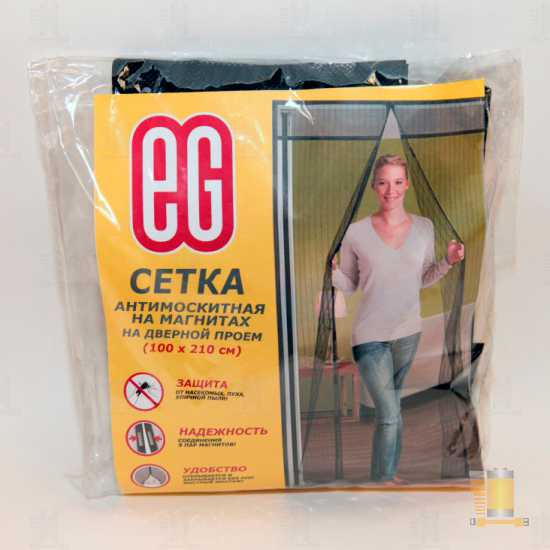 Антимоскитная сетка Еврогарант черная
