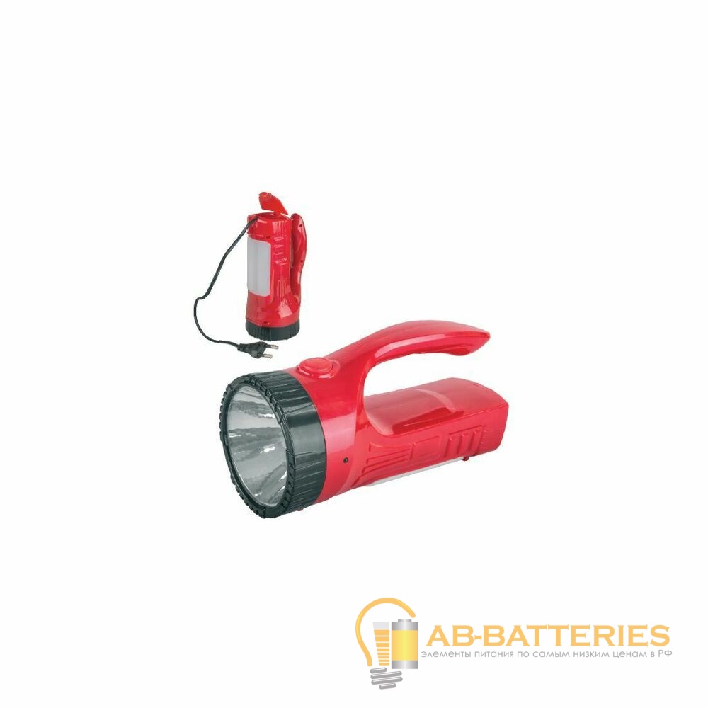 Фонарь туристический Navigator NPT-SP17 1W 12+1LED от аккумулятора IP33 3 режима красный