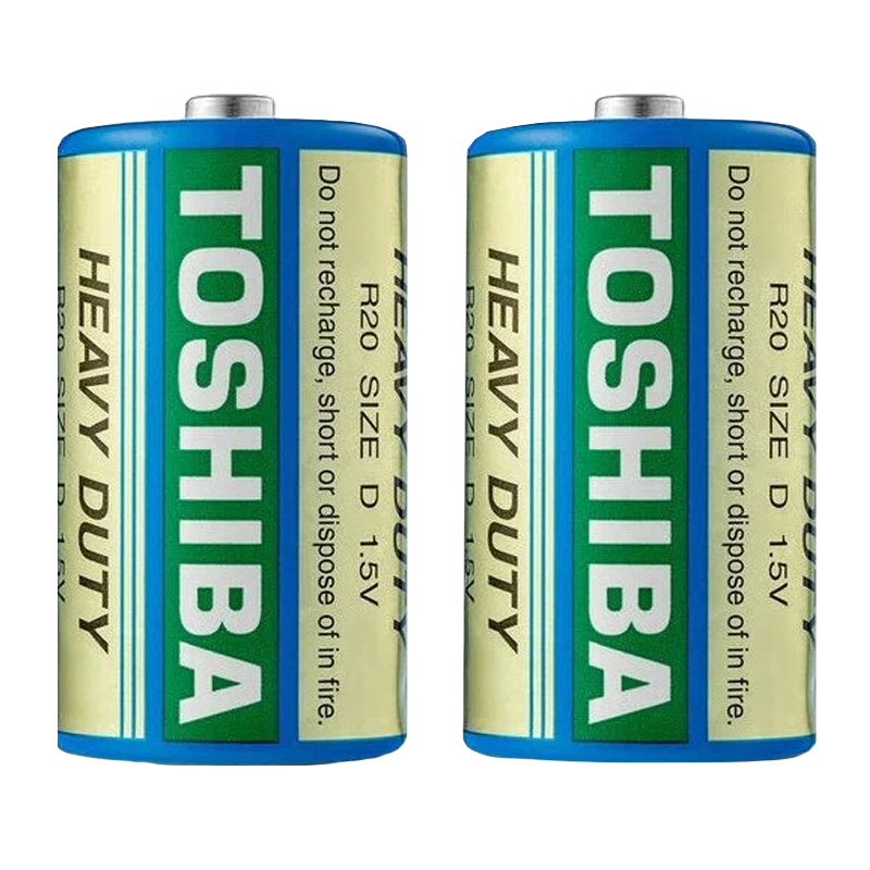 Батарейка Toshiba KG R20 D Shrink 2 Heavy Duty 1.5V (2/20/24/288)