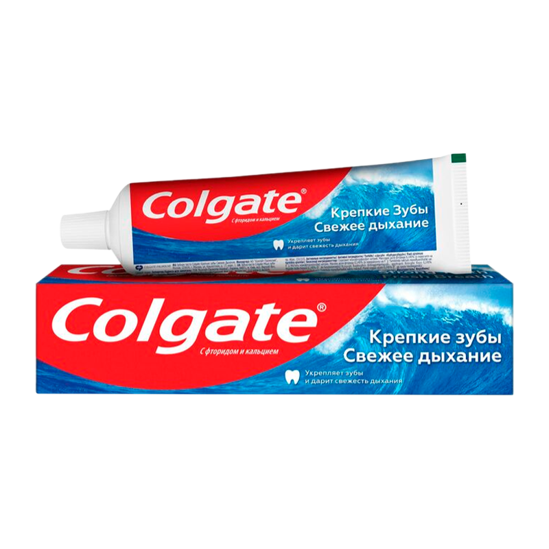 Зубная паста COLGATE Крепкие зубы Свежее Дыхание 125мл (1/48)