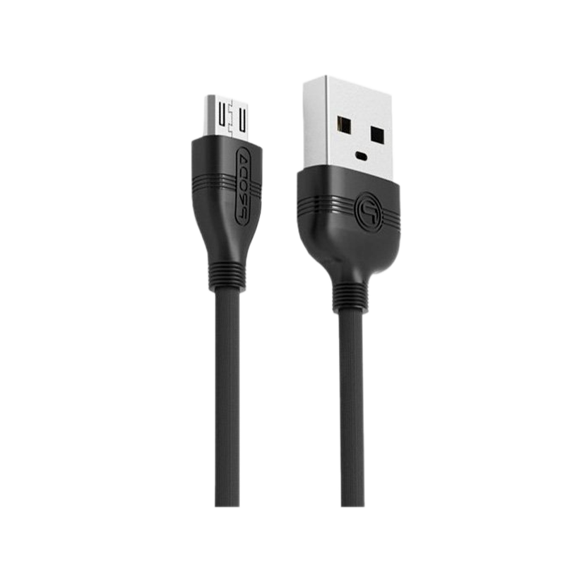 Кабель Proda PD-B05i USB (m)-Lightning (m) 1.2м 2.1A силикон черный