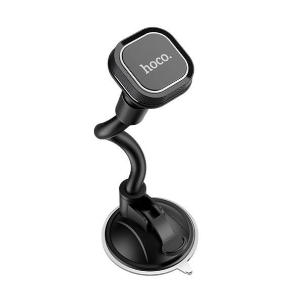 Держатель автомобильный HOCO CA55 присоска магнит черный (1/66)