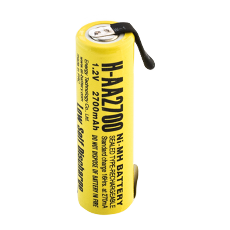 Аккумулятор ET H-AA2700-T с выводами Low Self Discharge (1/50/600)