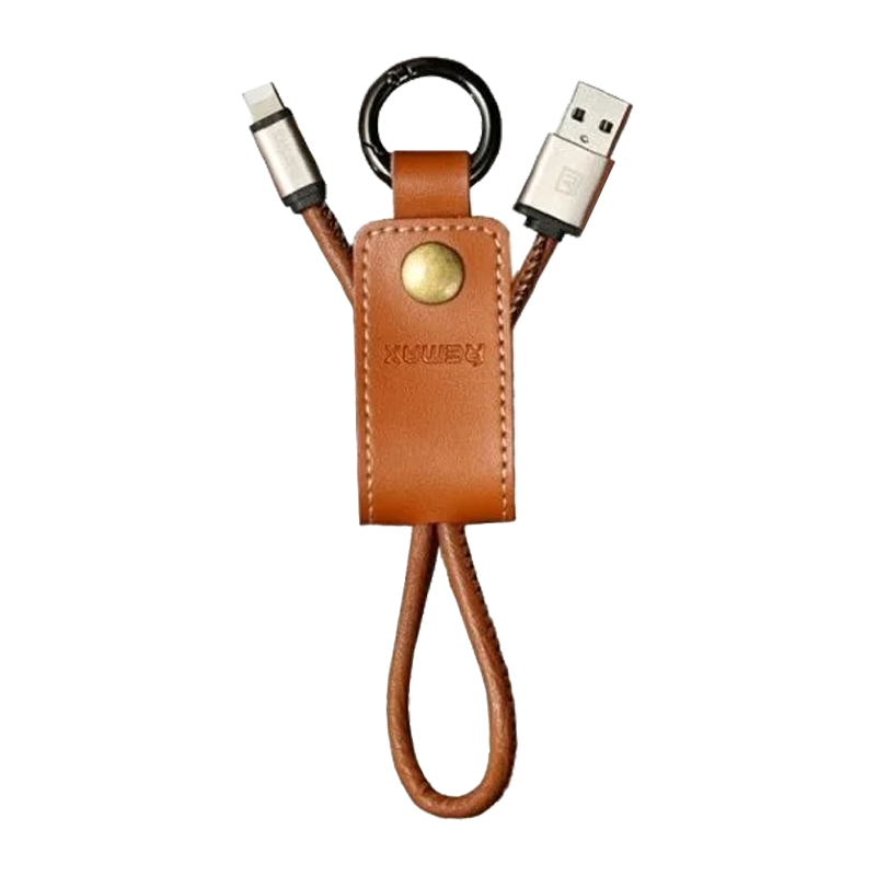 USB кабель REMAX Western (IPhone 5/6/7/SE) RC-034i Коричневый