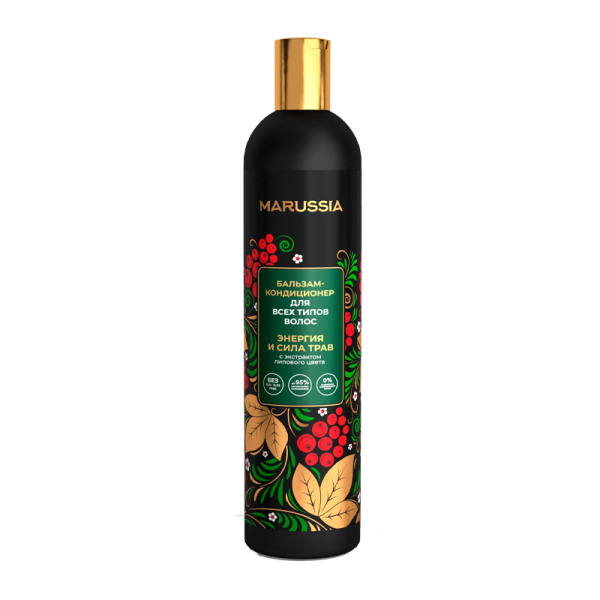 MARUSSIA Бальзам-кондиц. для всех типов волос с экстрактом липового цвета и луговых трав&nbsp;&nbsp;400 мл