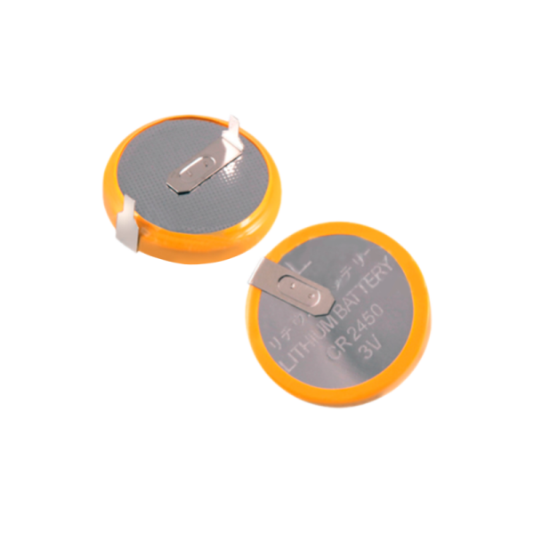 Батарейка ROBITON PROFI CR2450-HB5.5/20.5 3.0В с выводами под пайку BULK20, в упак 20 шт