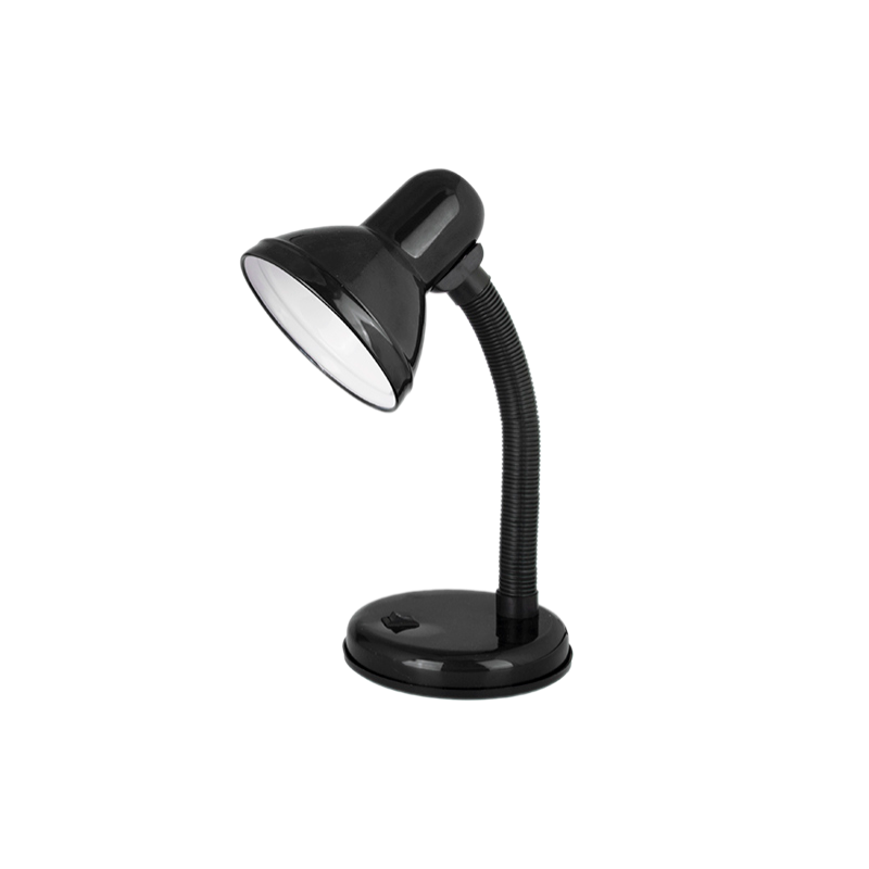 Светильник настольный Ultraflash UF-301P 60W 230V E27 на основании черный (1/32)