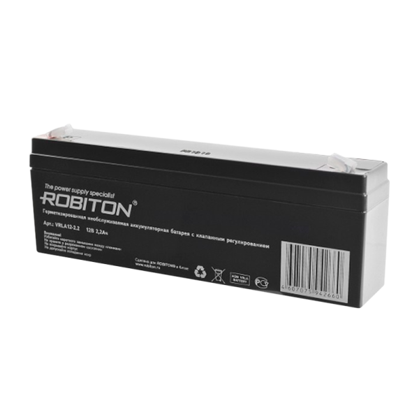 Аккумулятор ROBITON VRLA12-2.2 (1/20)