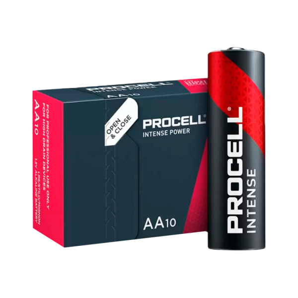 Батарейка Duracell Procell INTENSE LR6 AA BOX10 Alkaline 1.5V