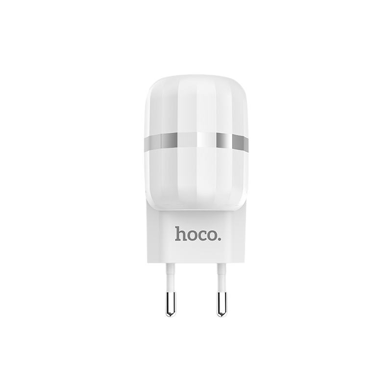 Сетевое З/У HOCO C41A 2USB 2.4A белый (1/21/126)