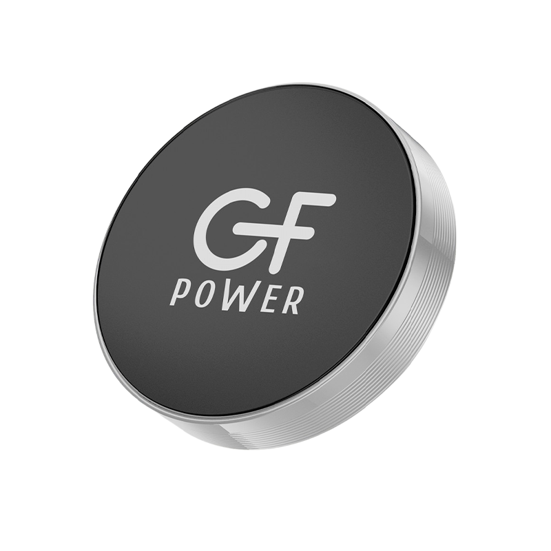 Держатель автомобильный GFPower CH-02 в воздуховод магнит серебряный (1/500)