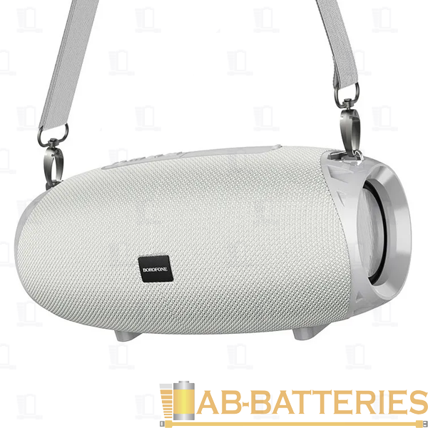 Портативная колонка Borofone BR12 bluetooth 5.0 microSD серый (1/30)