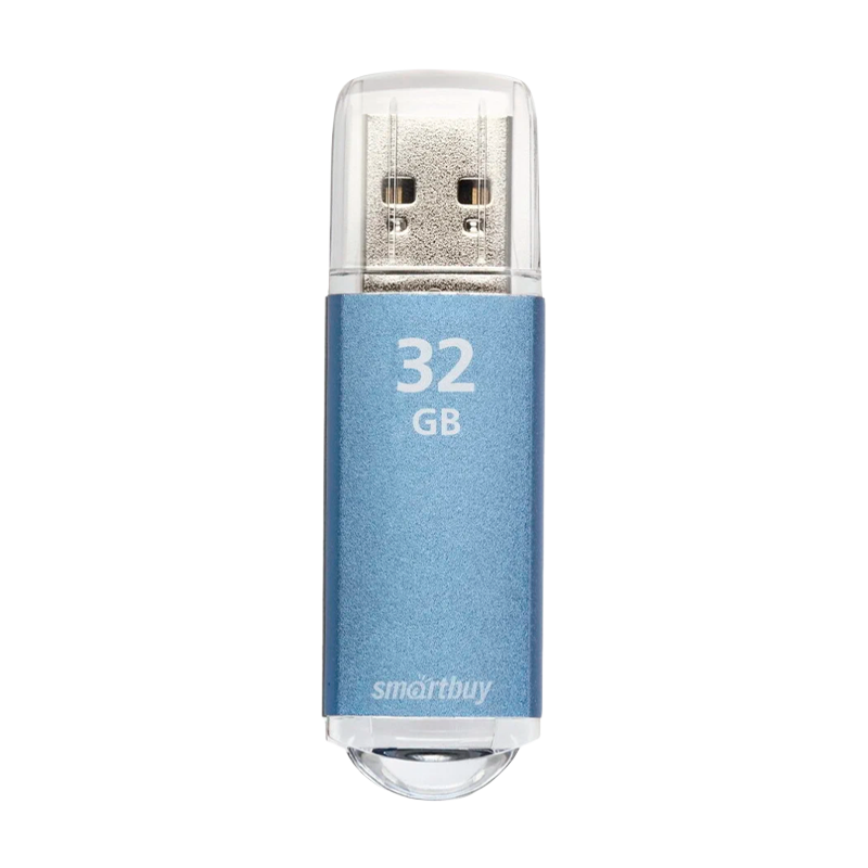 Флеш-накопитель Smartbuy V-Cut 32GB USB2.0 пластик синий