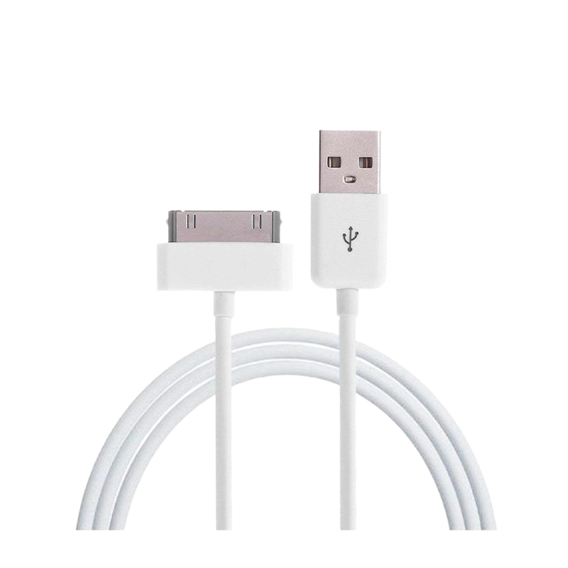 Кабель Gembird USB (m)-Apple 30pin (m) 1.0м силикон белый