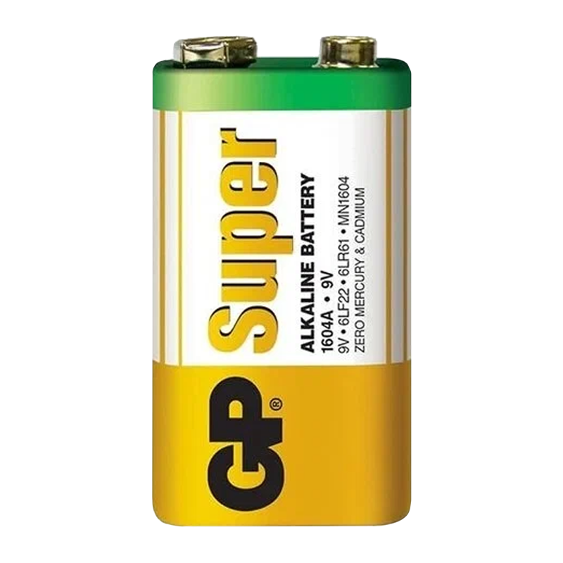 Батарейка GP Super Крона 6LR61 BL1 Alkaline 9V (1/10/200) R