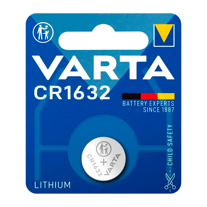 Батарейка Varta ELECTRONICS CR1632 BL1 Lithium 3V (6632) (1/10/100)
