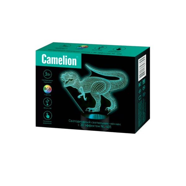 Светильник настольный Camelion NL-405 3W 220V LED не нагревается (1/20)