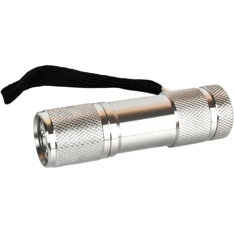 Фонарь универсальный Ultraflash UF9LED 9LED от батареек IP64 серебряный (1/6)