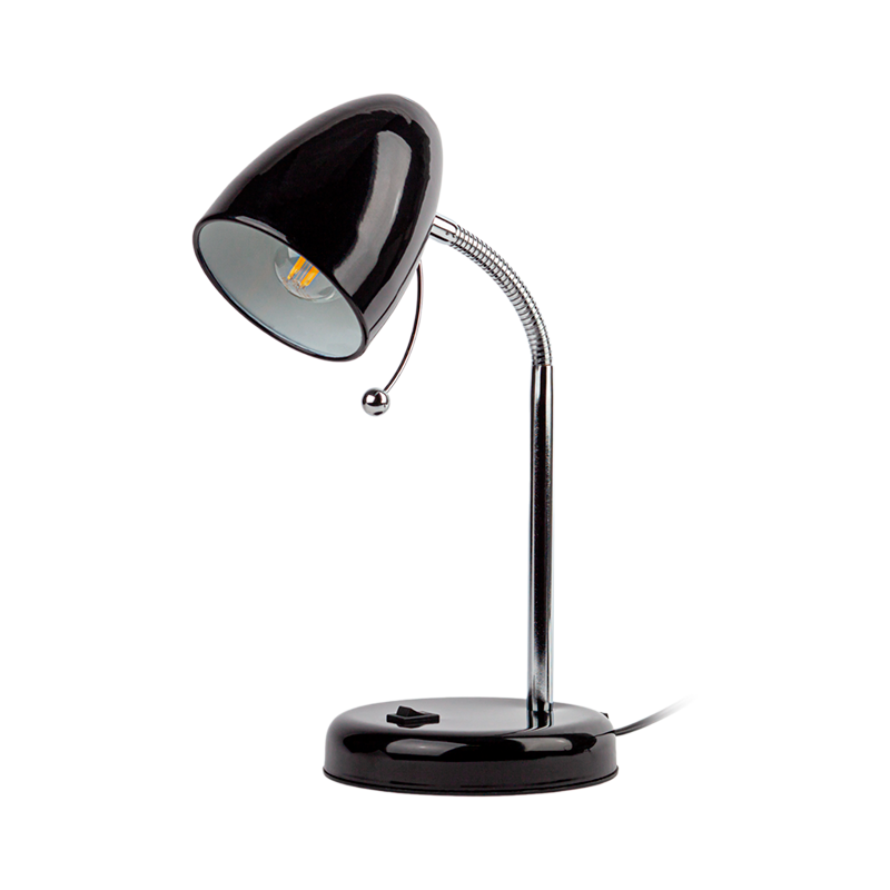 Светильник настольный ЭРА N-116 40W 220V E27 IP20 на основании черный (1/16)