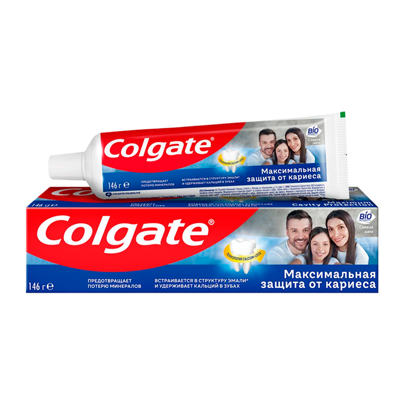 Зубная паста COLGATE Максимальная Защита от кариеса Свежая мята 100мл (1/48)