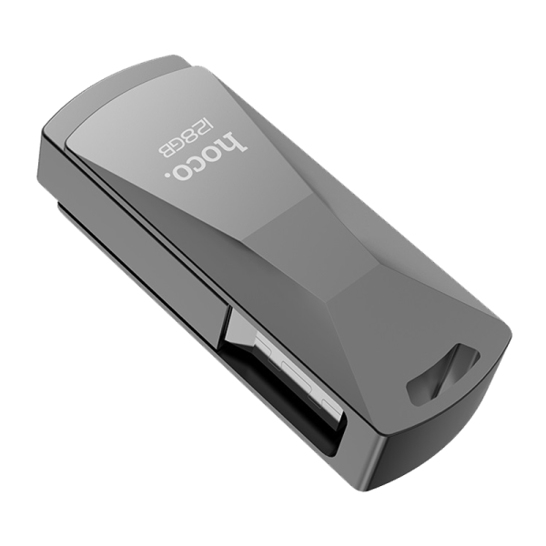 Флеш-накопитель HOCO UD5 128GB USB3.0 металл серебряный