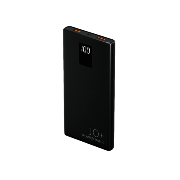 Внешний аккумулятор MORE CHOICE PB32S-10 Smart 10000mAh 3.0A 3USB/Type-C QC3.0 черный