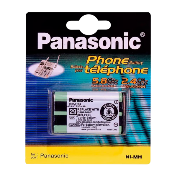Аккумулятор для радиотелефонов Panasonic 2XAAA BL1 NI-MH 500mAh (1/6)