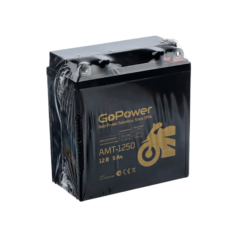 Аккумулятор для мототехники GoPower 12V 5Ah
