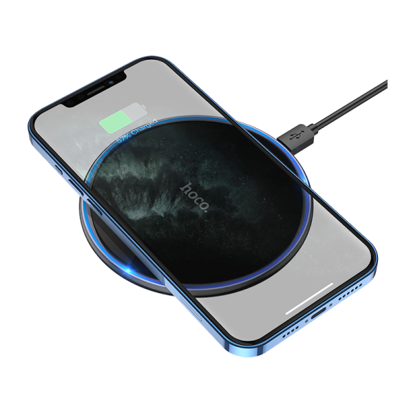 Беспроводное З/У HOCO CW6 Pro 2.0A 15W черный (1/18/108)