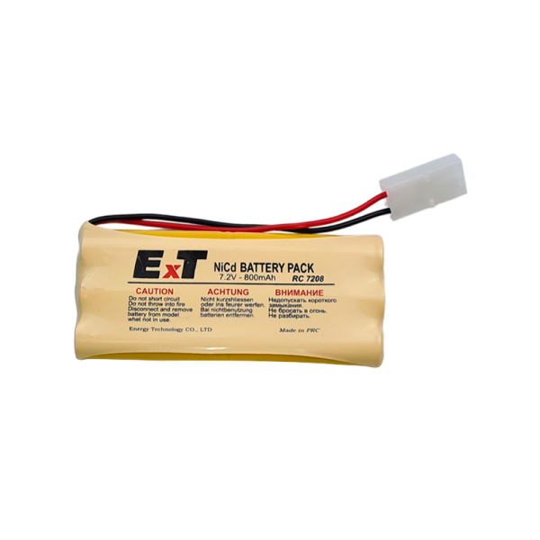 Аккумулятор ET RC-7208TB BL1 белый большой, 7.2V, 800mAh, Ni-Cd (1/75)