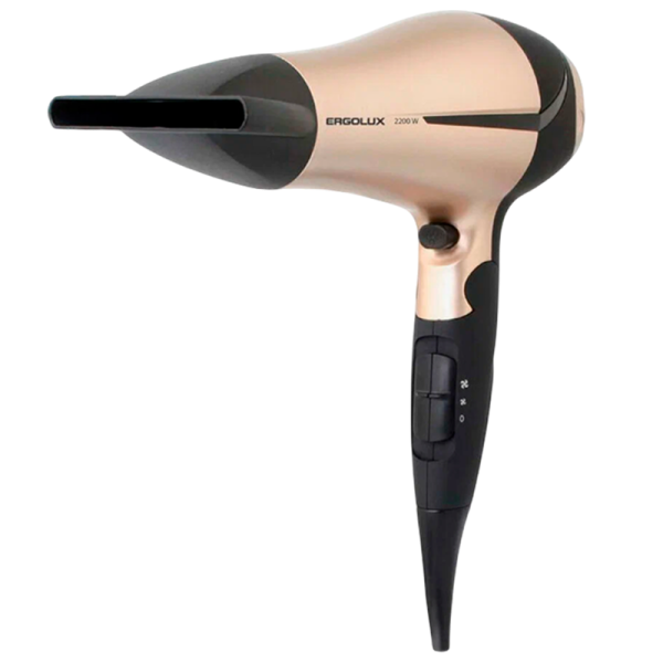 Фен Ergolux ELX-HD03-C64 2200W золотой черный