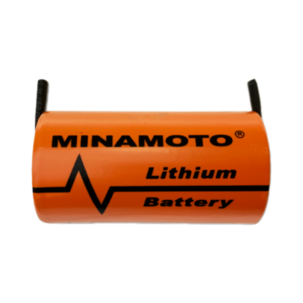 Батарейка Minamoto 26500 Shrink 1 Li-SOCl2 3.7V с выводами (C, tags)