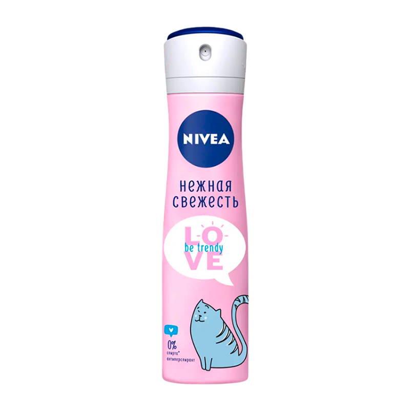 Дезодорант женский Nivea Нежная Свежесть Deo спрей 150мл (1/6)