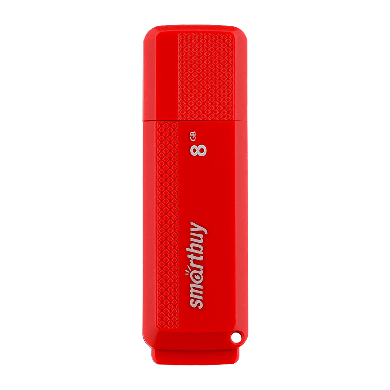 Флеш-накопитель Smartbuy Dock 8GB USB2.0 пластик красный