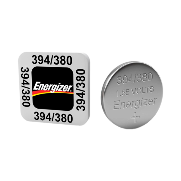 Батарейка Energizer 380/394 BL1 Silver Oxide 1.5V 0%Hg (1/10/100/1000)