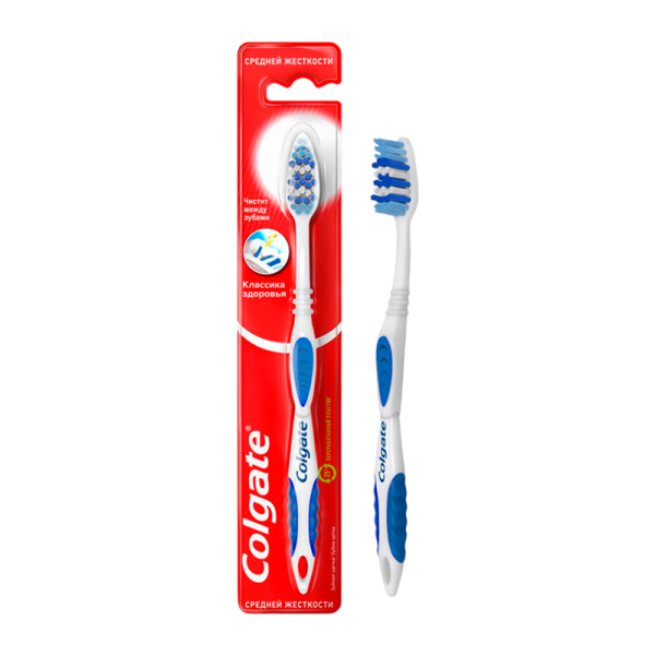 Зубная щетка COLGATE Классика Здоровья средняя (1/72)