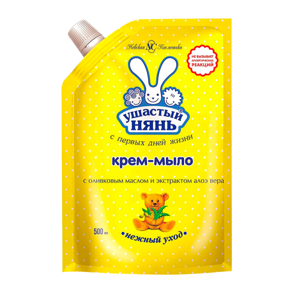 Жидкое мыло для рук Невская косметика Ушастый нянь 500мл